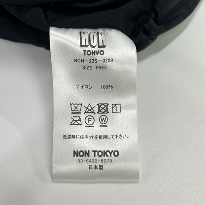 NONTOKYO ノントーキョー NON-23S-0209 ブラック フィッシングベスト ベスト