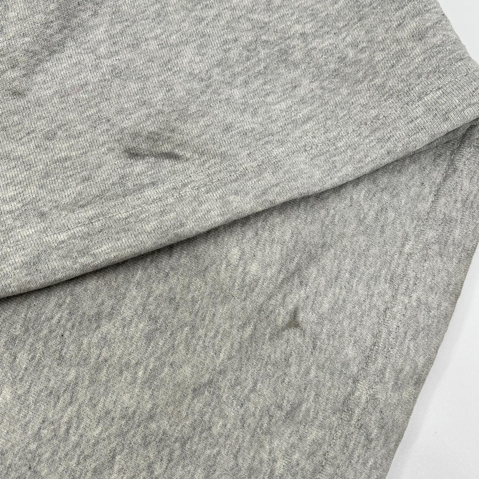 Denim Tears デニムティアーズ グレー コットン Wreath Open Hem Sweatpants ボトムス