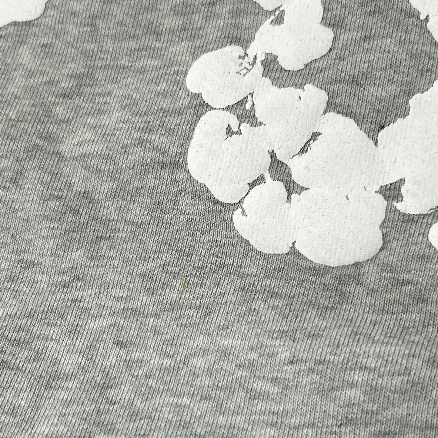 Denim Tears デニムティアーズ グレー コットン Wreath Zip Hoodie トップス