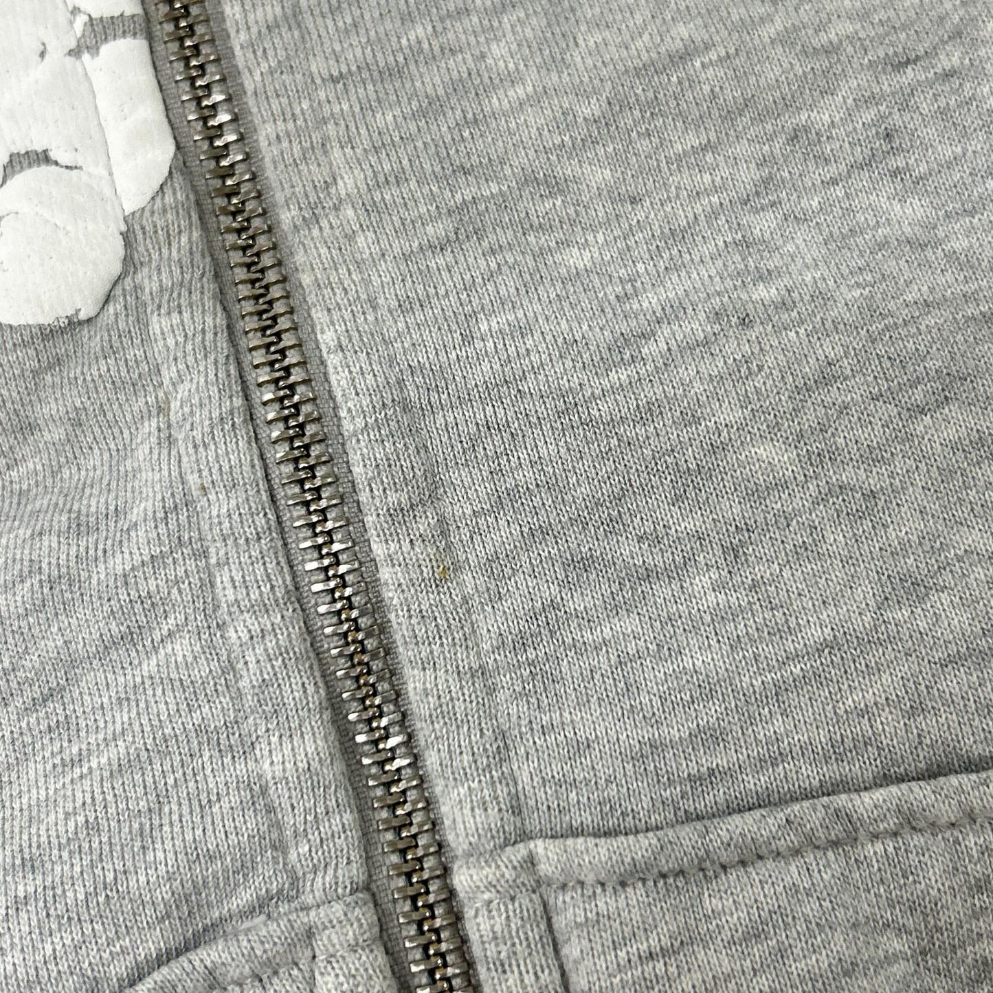 Denim Tears デニムティアーズ グレー コットン Wreath Zip Hoodie トップス