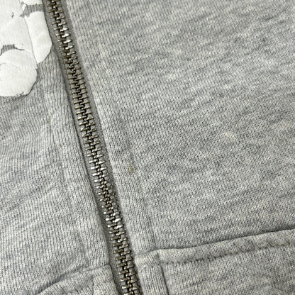 Denim Tears デニムティアーズ グレー コットン Wreath Zip Hoodie トップス