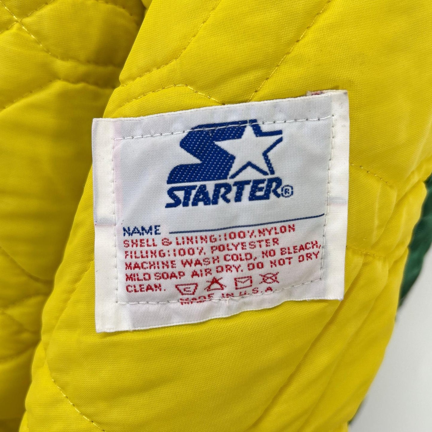 STARTER スターター グリーン 90's ナイロン ブルゾン ジャケット