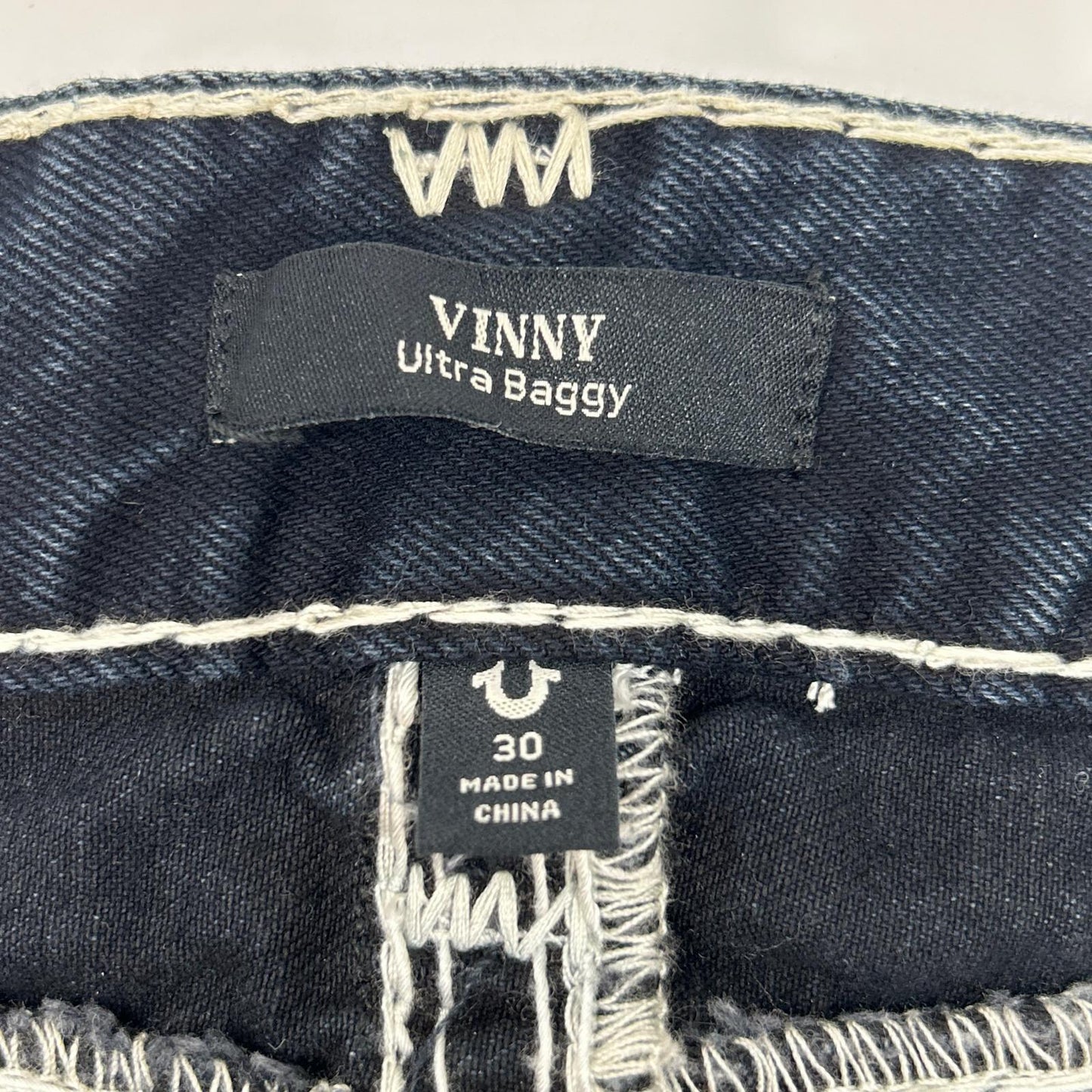 TRUE RELIGION トゥルーレリジョン インディゴ VINNY ウルトラバギーパンツ ボトムス