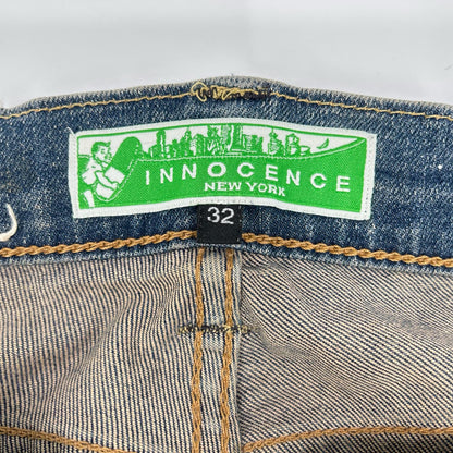 INNOCENCE NYC イノセンス ニューヨーク ブルー ダメージ デニムパンツ ボトムス