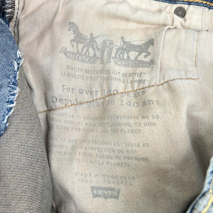 INNOCENCE NYC イノセンス ニューヨーク ブルー ダメージ デニムパンツ ボトムス
