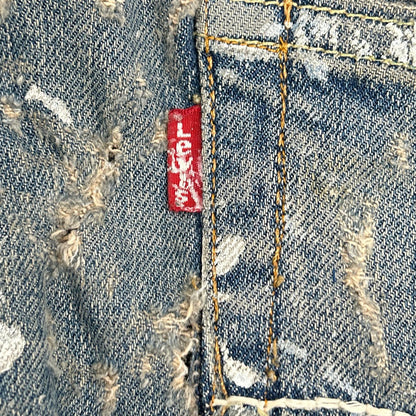 INNOCENCE NYC イノセンス ニューヨーク ブルー ダメージ デニムパンツ ボトムス