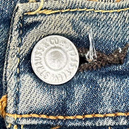 INNOCENCE NYC イノセンス ニューヨーク ブルー ダメージ デニムパンツ ボトムス