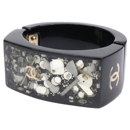 CHANEL シャネル 09C Resin Hingerd ココマーク バングル