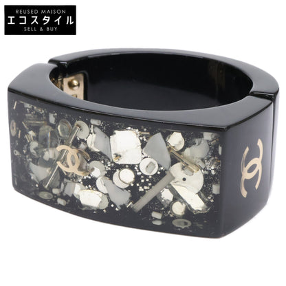 CHANEL シャネル 09C Resin Hingerd ココマーク バングル