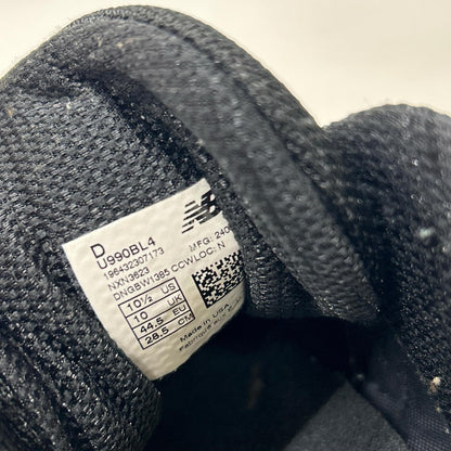 NEW BALANCE ニューバランス U990BL4 Made in USA 990v4 Core ローカットスニーカー シューズ