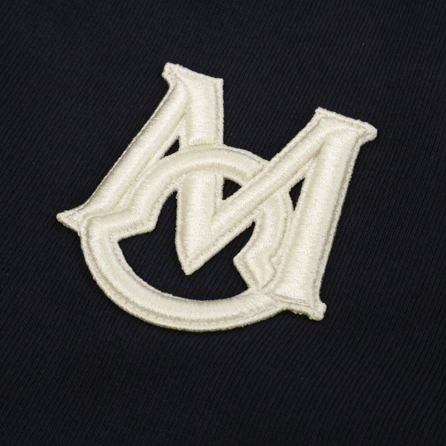MONCLER モンクレール 【新品/25年製】L10918G00019 ZIP UP CARDIGAN Mロゴワッペン ジップアップ パーカー トップス
