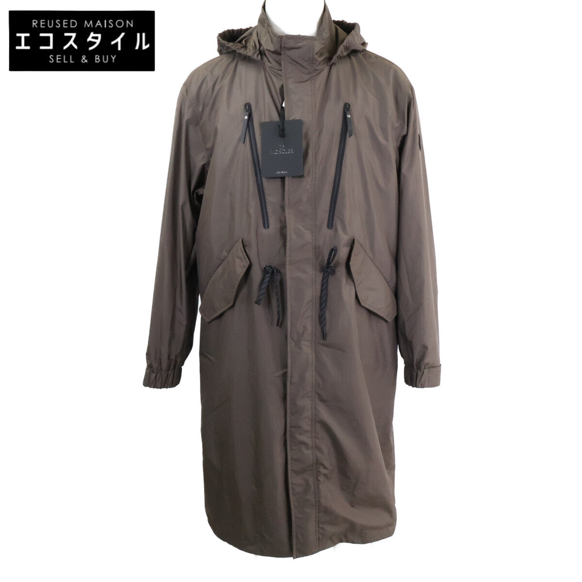 MONCLER モンクレール 【新品/25年製】ALISO ナイロン フーディロング コート
