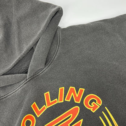 RS No.9 アールエス ナンバーナイン グレー The Rolling Stones フレームスロゴフーディ トップス