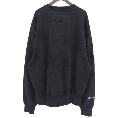 RS No.9 アールエス ナンバーナイン The Rolling Stones Voodoo Lounge クルーネックプルオーバー トップス メンズ ブラック XL トップス