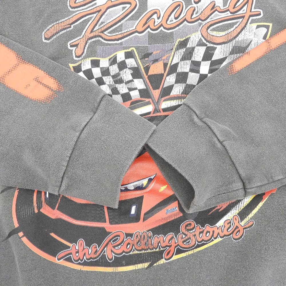 RS No.9 アールエス ナンバーナイン The Rolling Stones Carnaby Racing Crewneck Sweat トップス メンズ グレー M トップス