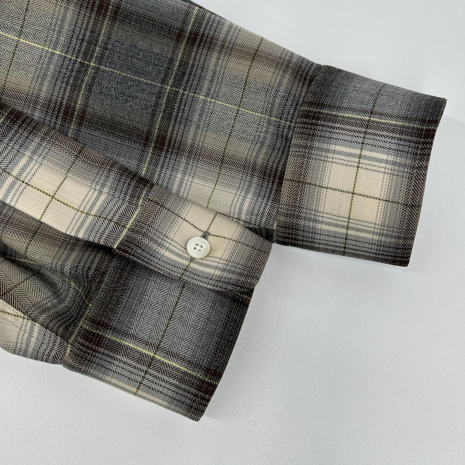 AURALEE オーラリー A22AS01LC 22年製 SUPER LIGHT WOOL CHECK SHIRTS トップス