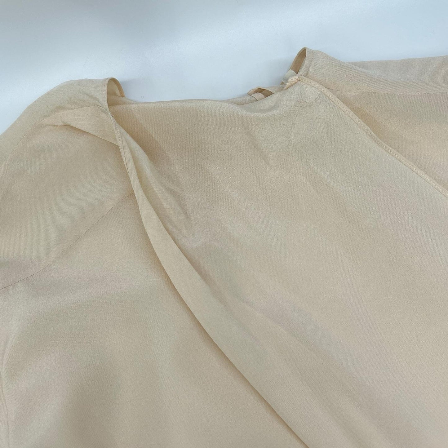HERMES エルメス H890614DW2834 アイボリー LOSANGE シルクブラウス トップス