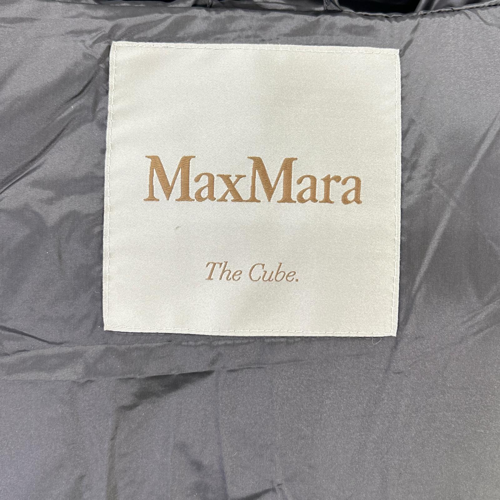Max Mara マックスマーラ the cube 929606266 ブラック ナイロン ダウンベスト ベスト