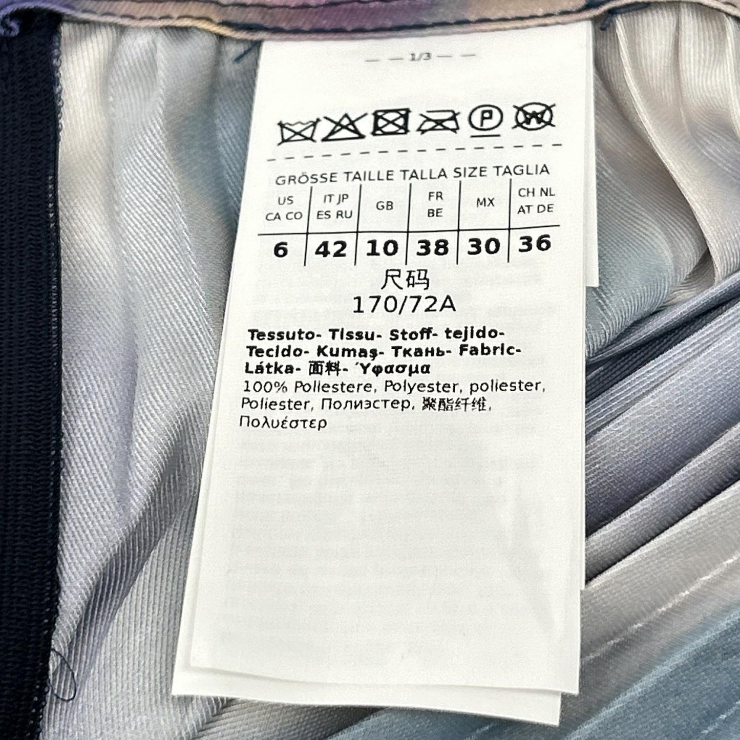 MARELLA マレーラ 23310603382 ブルー系 Toloneプリーツスカート スカート