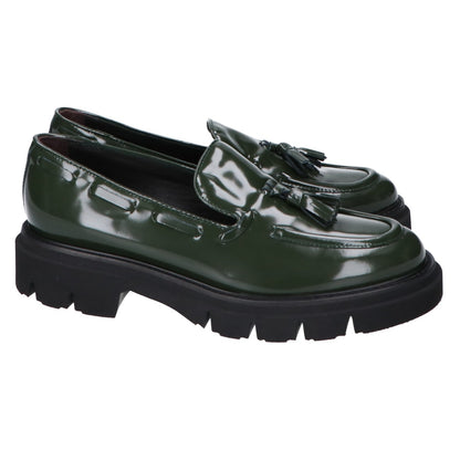 LUCA GROSSI ルカグロッシ 【美品】タッセル ローファー シューズ