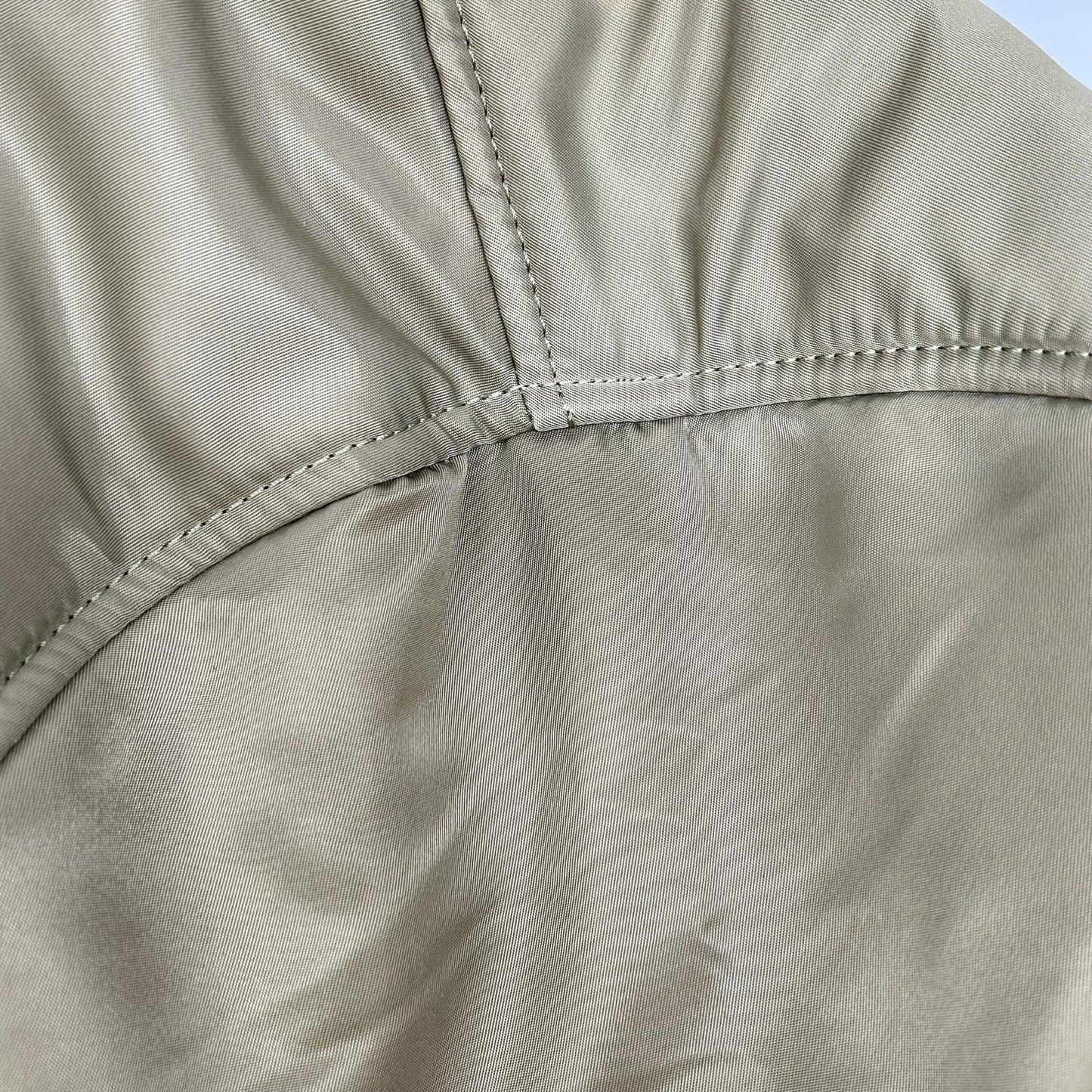 ACANTHUS アカンサス ×MUTA MARINE カーキ Nylon Hooded MA-1 ジャケット