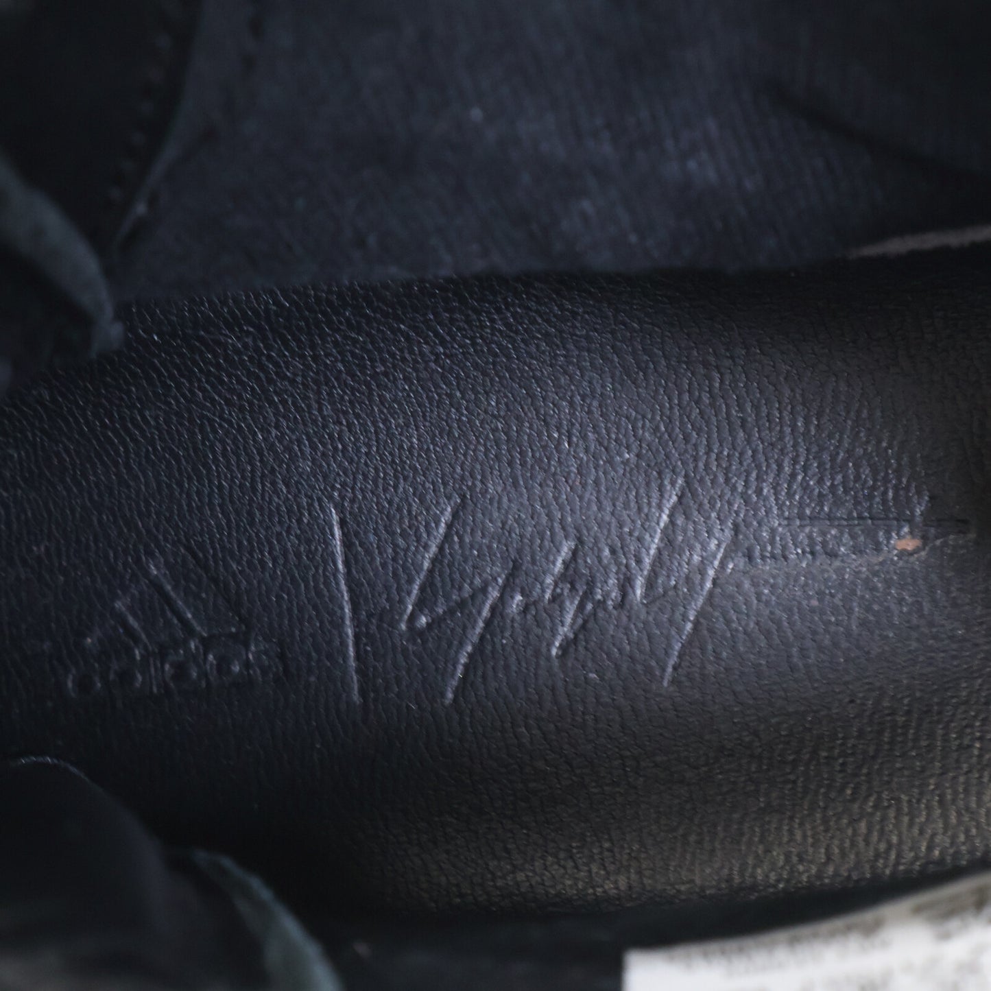 yohjiyamamoto ヨウジヤマモト x adidas アディダス EE6809 ベルト ハイカットスニーカー シューズ