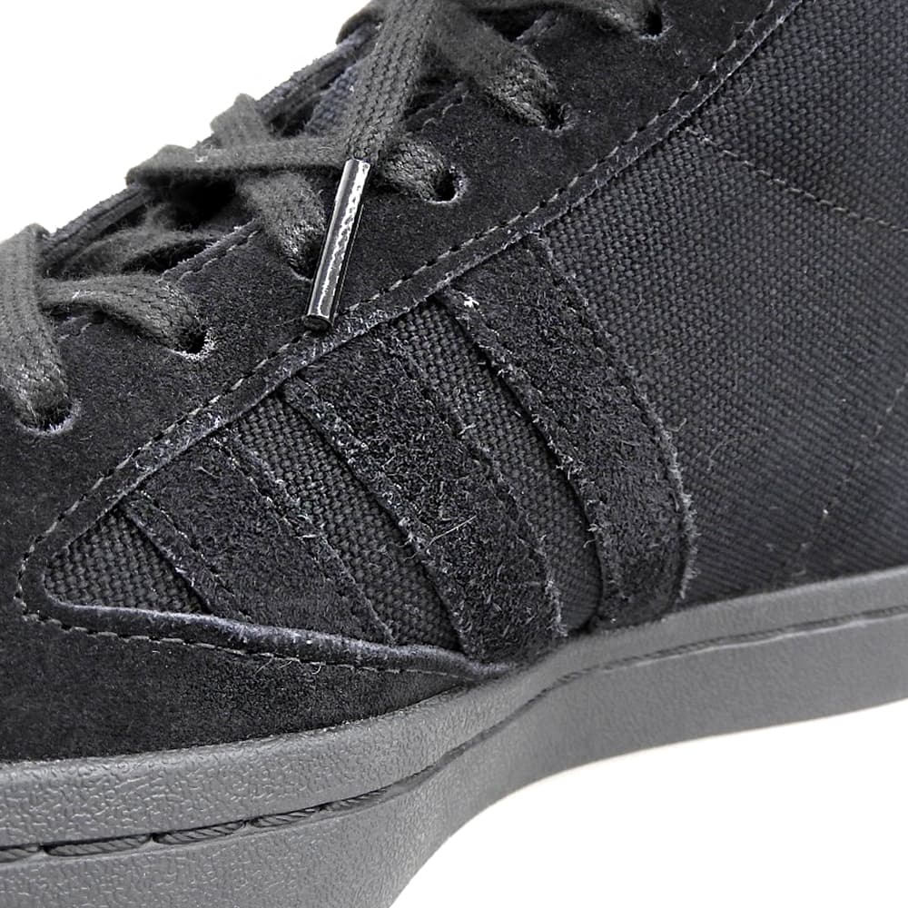 Y-3 ワイスリー ハイカットスニーカー シューズ レディース キャンバス ブラック 24cm FX0897 シューズ
