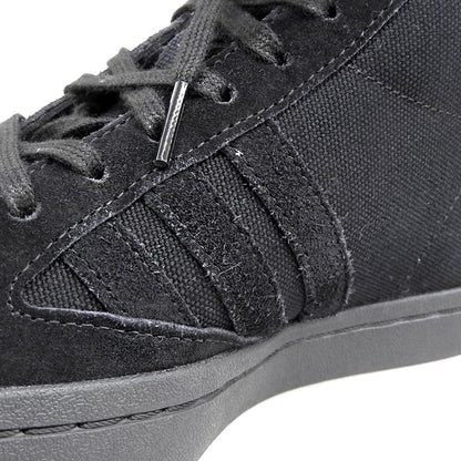 Y-3 ワイスリー ハイカットスニーカー シューズ レディース キャンバス ブラック 24cm FX0897 シューズ