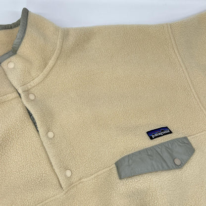Patagonia パタゴニア 90s 51884 ベージュ シンチラ スナップボタン フリースジャケット ジャケット