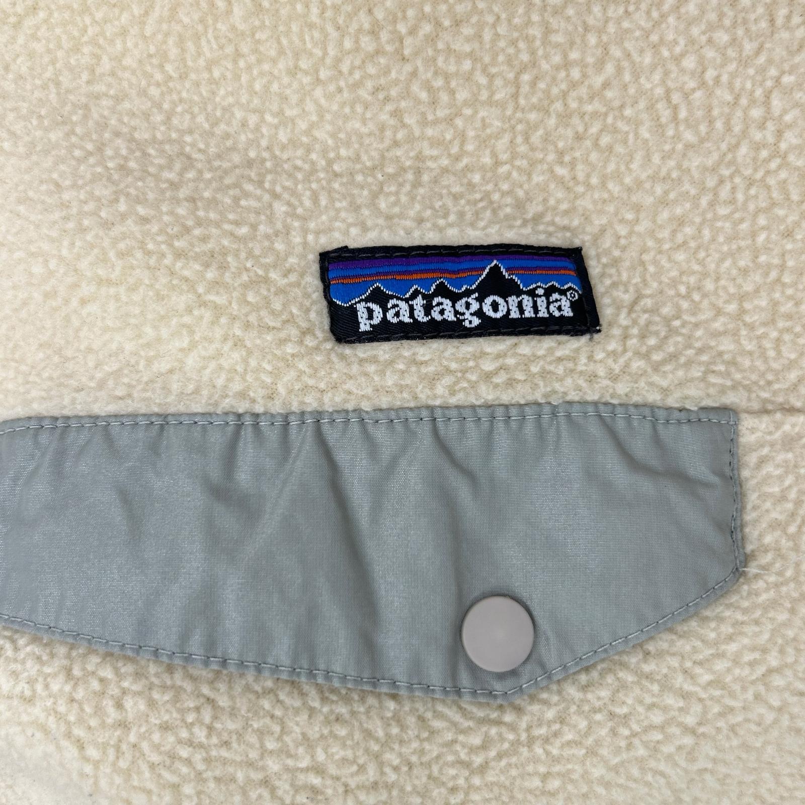 Patagonia パタゴニア 90s 51884 ベージュ シンチラ スナップボタン フリースジャケット ジャケット