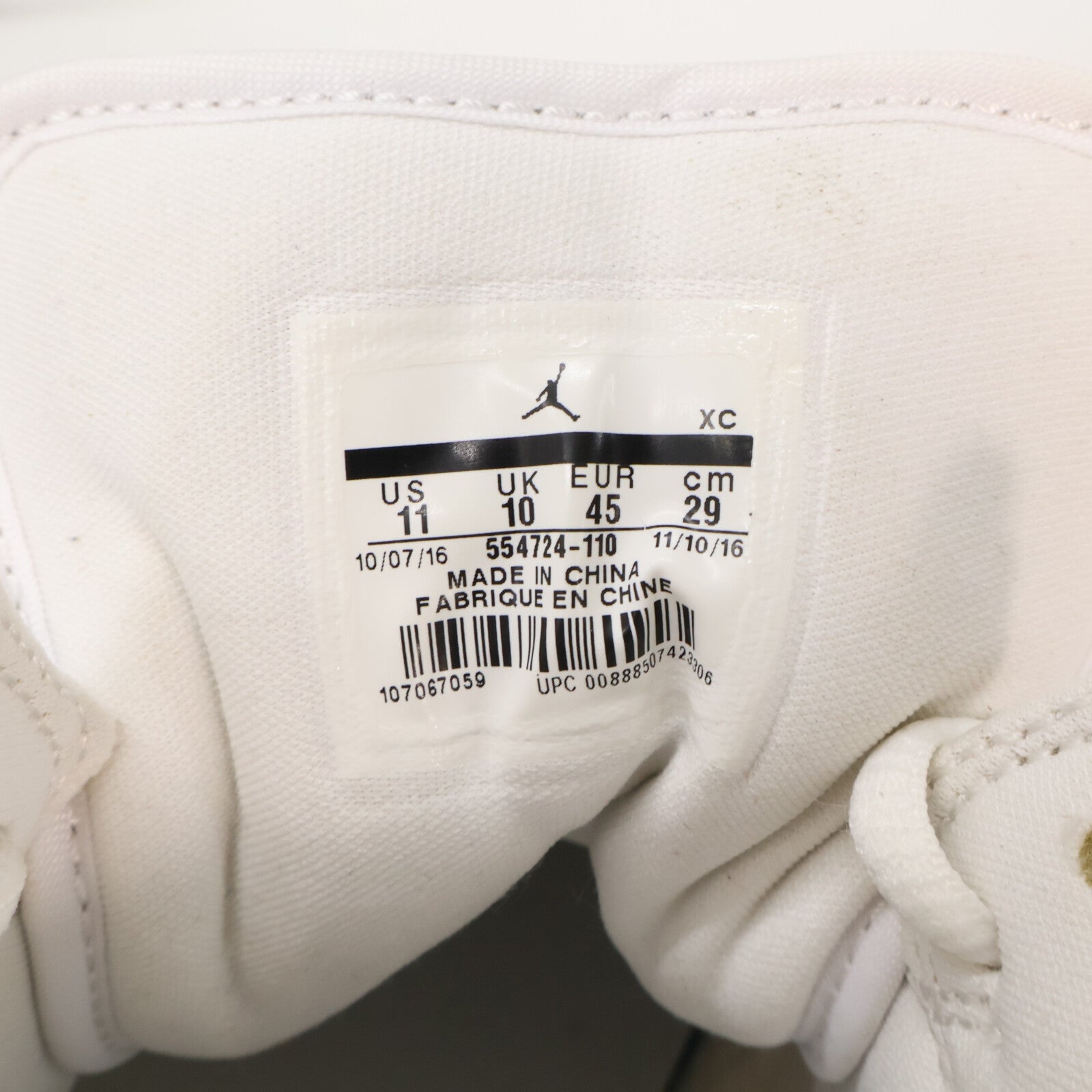 NIKE ナイキ 【美品】554724-110 AIR JORDAN 1 MID エア ジョーダン ワン ミッド スニーカー シューズ