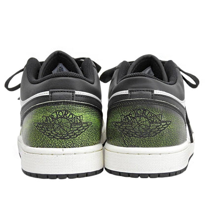 NIKE ナイキ 未使用 Air Jordan 1 Low Wear Away シューズ メンズ ホワイト/ブラック/グリーン 28.5cm シューズ