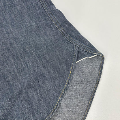 WAREHOUSE ウエアハウス ブルー デニムウエスタンシャツ トップス