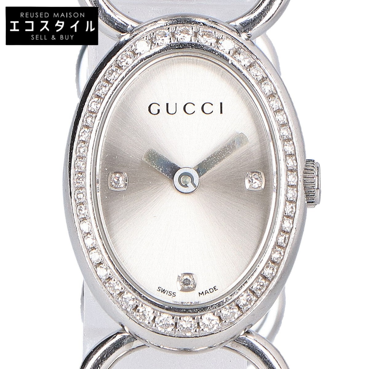 GUCCI グッチ 118 トルナヴォーニ オーバル クオーツ 腕時計