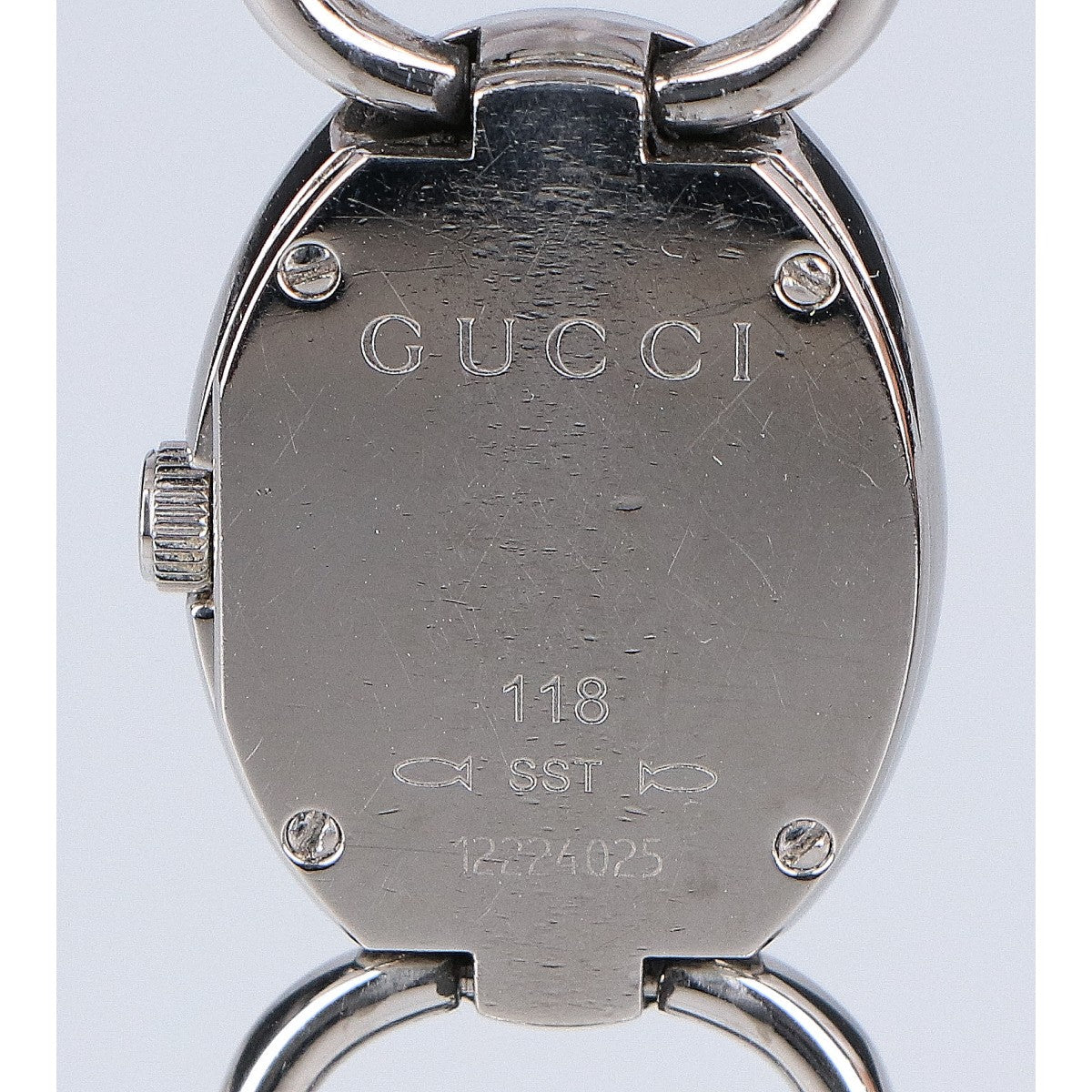 GUCCI グッチ 118 トルナヴォーニ オーバル クオーツ 腕時計