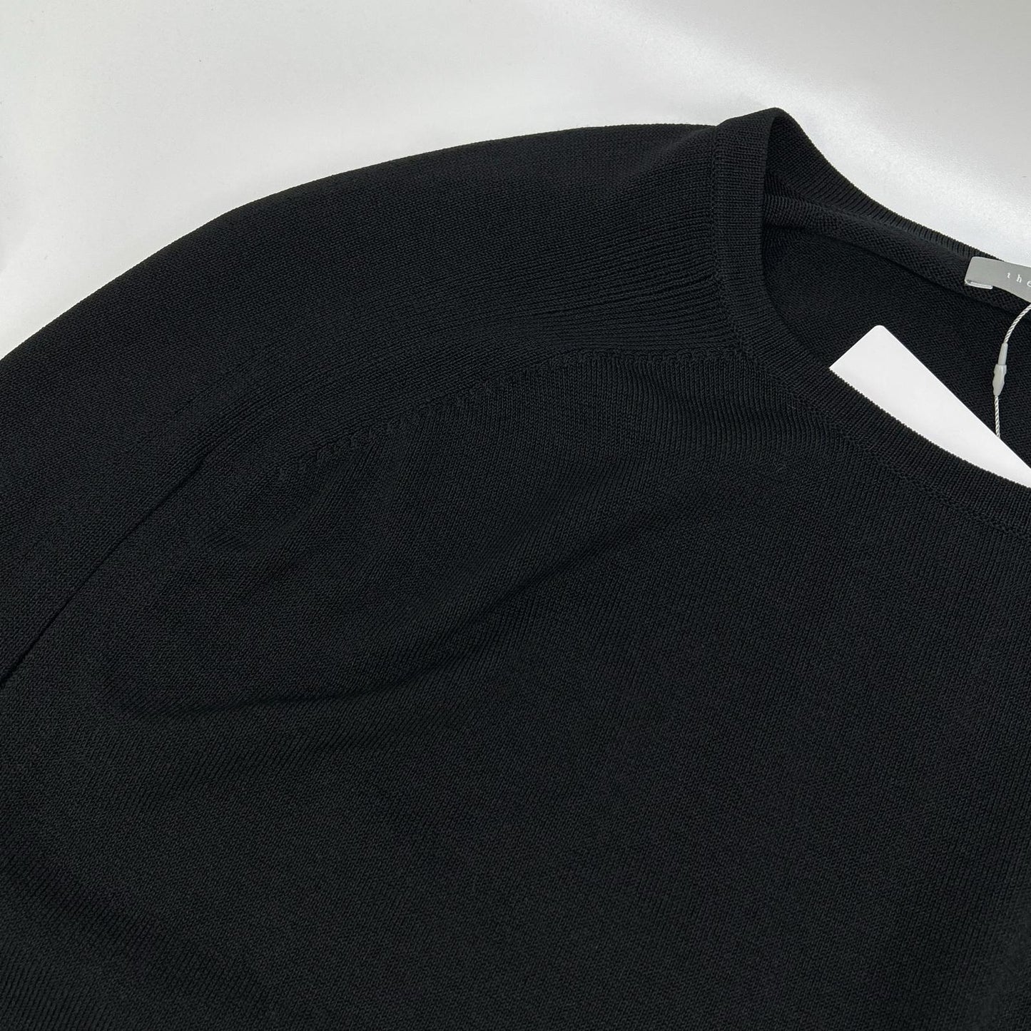 theory luxe セオリーリュクス 03-3201730 23SS ブラック ニット トップス