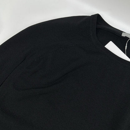 theory luxe セオリーリュクス 03-3201730 23SS ブラック ニット トップス