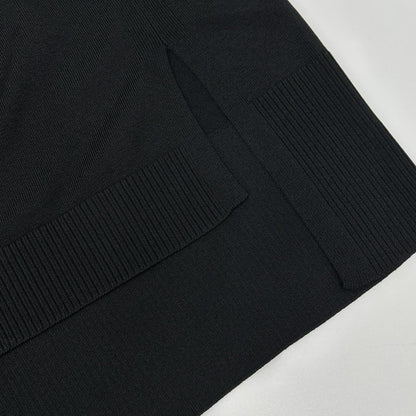 theory luxe セオリーリュクス 03-3201730 23SS ブラック ニット トップス