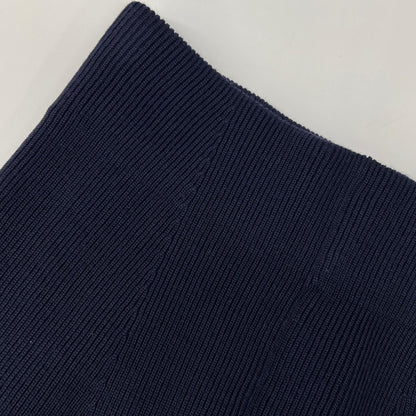 theory luxe Theory Luxe 03-2307717-890 23 Navy Rib-Knit Skirt Skirt