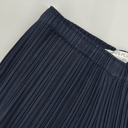 PLEATS PLEASE プリーツプリーズ 13年製 PP33-JF404 ネイビー リラックスパンツ ボトムス
