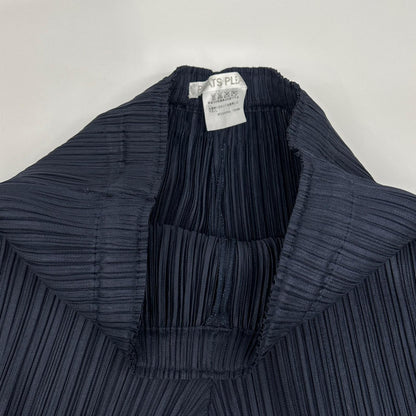 PLEATS PLEASE プリーツプリーズ 13年製 PP33-JF404 ネイビー リラックスパンツ ボトムス