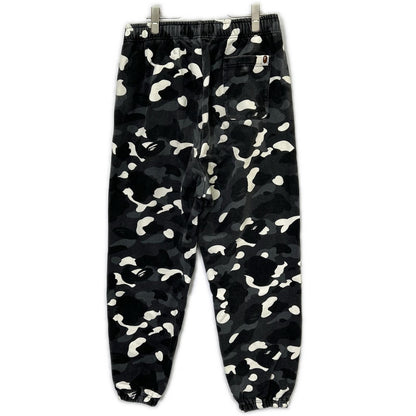 A BATHING APE アベイシングエイプ グレー シャークパンツ ボトムス
