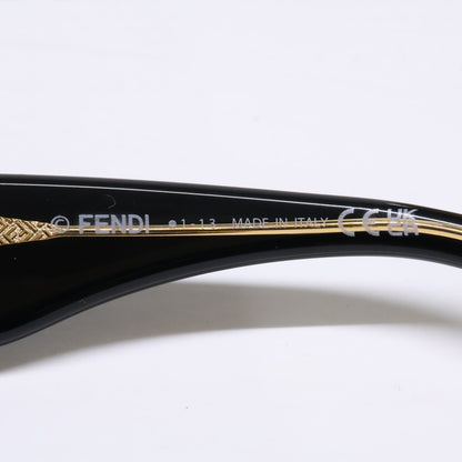 FENDI フェンディ 【美品】FE40100I 01A ROMA スクエアシェイプ サングラス
