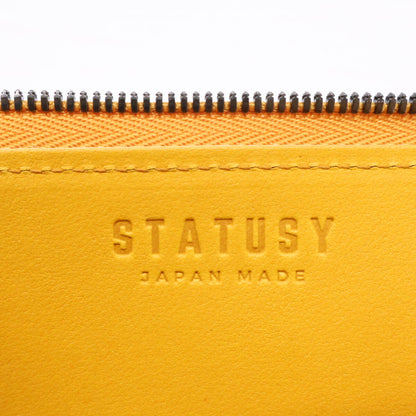 STATUSY ステータシー 【美品】il modo ZIP イルモードジップ L字ファスナー 長財布 長財布（小銭入れあり）