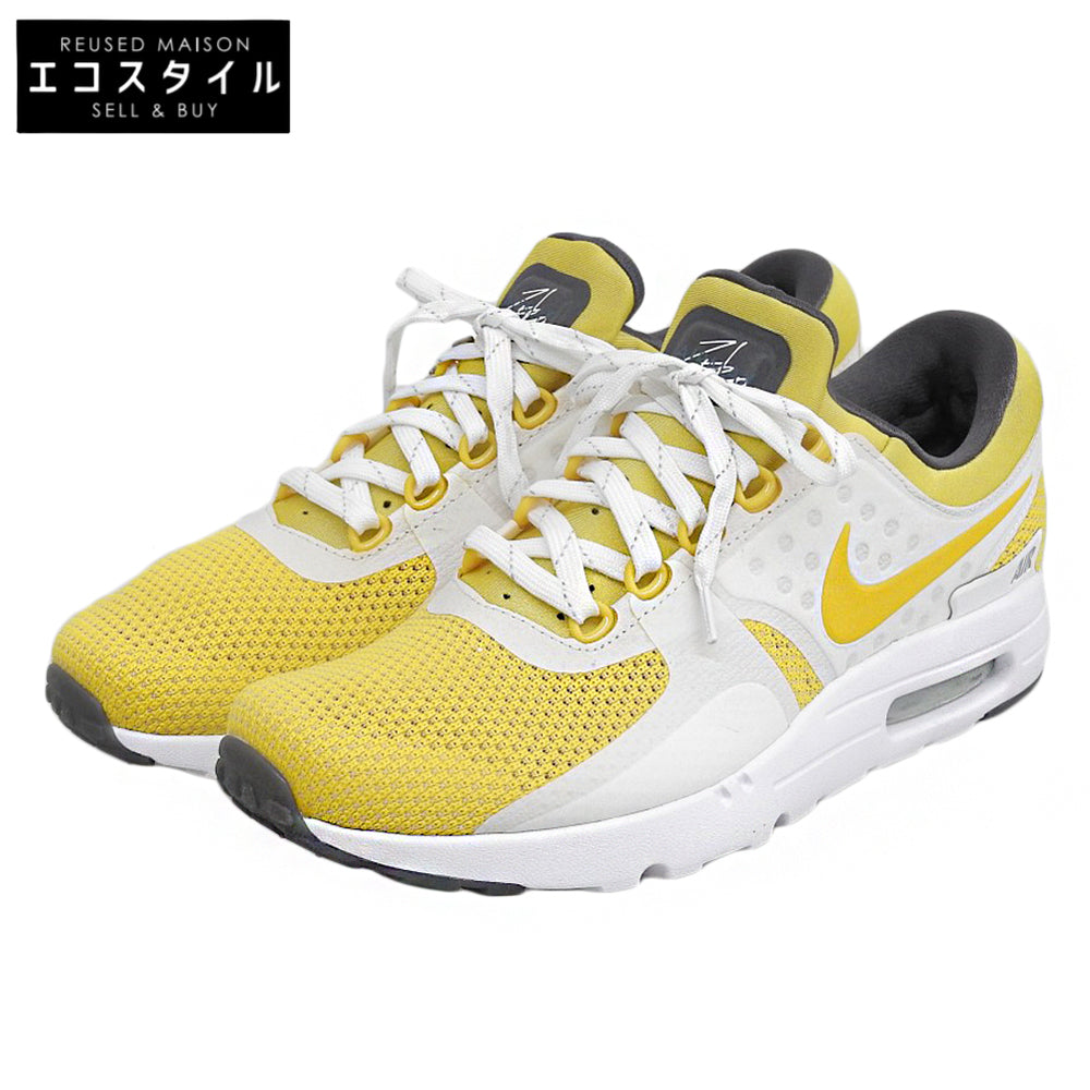 NIKE Nike Like New Air Max Zero Sneakers Shoes Men's Yellow×White 27.5cm 789695-100 Shoes