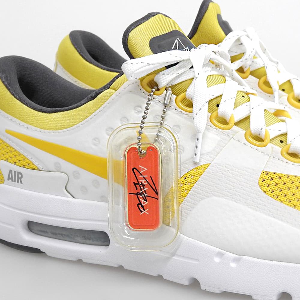 NIKE Nike Like New Air Max Zero Sneakers Shoes Men's Yellow×White 27.5cm 789695-100 Shoes