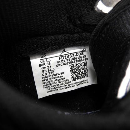 NIKE ナイキ 未使用 エア ジョーダン 1 レトロ HIGH OG GS シューズ キッズ レディース ブラック×オレンジ FD1437-008 シューズ