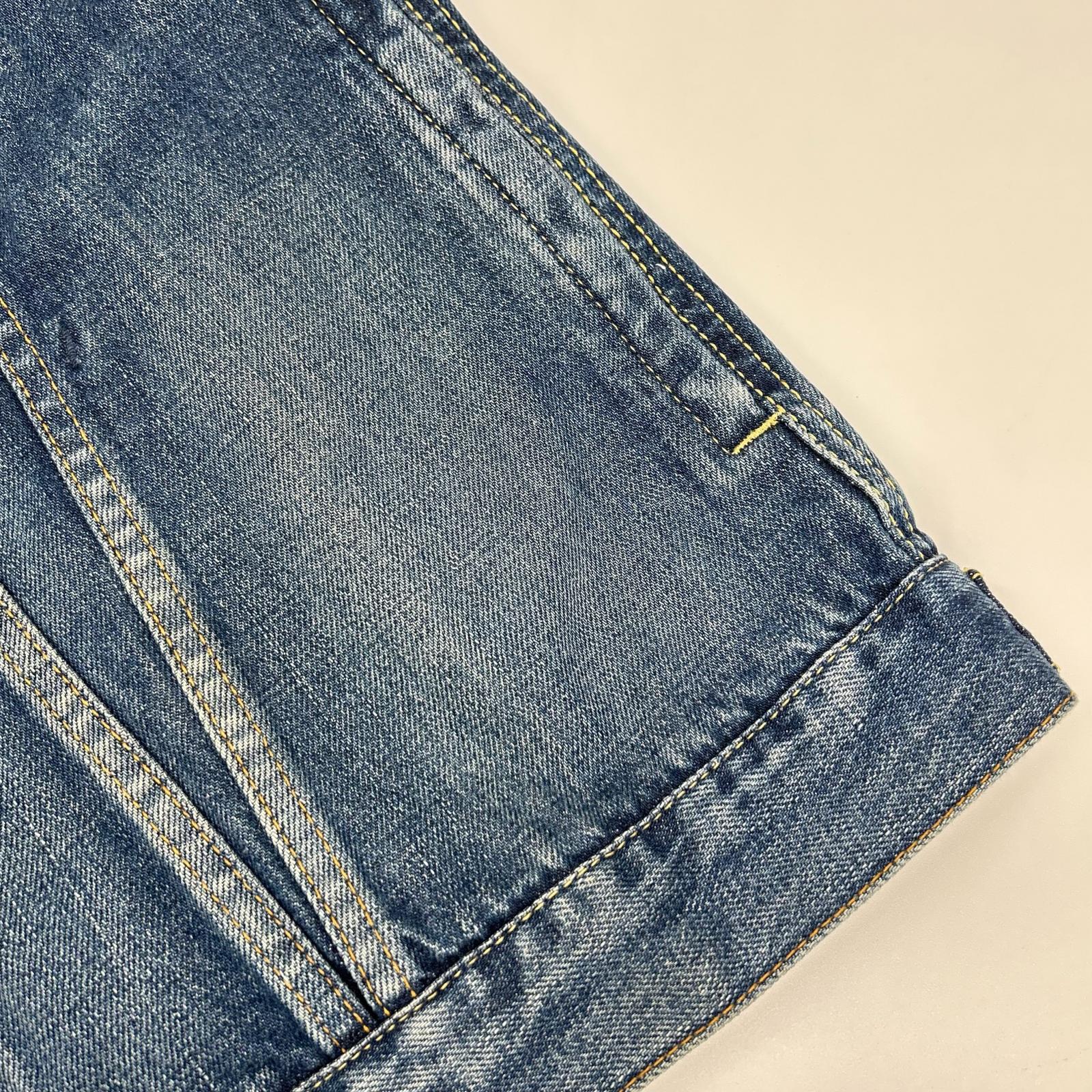 VISVIM ビズビム 0115105006003 15ss　103 JKT DAMAGED ブルー デニムジャケット ジャケット