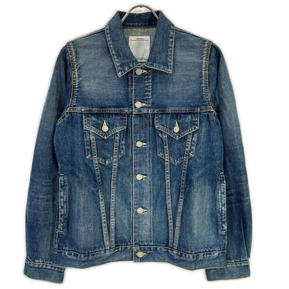 VISVIM ビズビム 0115105006003 15ss　103 JKT DAMAGED ブルー デニムジャケット ジャケット