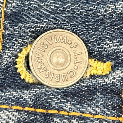 VISVIM ビズビム 0115105006003 15ss　103 JKT DAMAGED ブルー デニムジャケット ジャケット